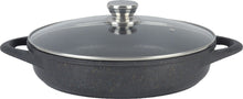 Cargar imagen en el visor de la galería, Neware Marble Heavy Gauge Low Pot availbale in 2 sizes/ Neware arrocera de calibre pesado de mármol disponible en 2 tamaños