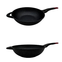 Load image into Gallery viewer, Neware MARBLE WOK available in 2 sizes/ Cazo chino para saltear WOK 2 tamaños disponibles