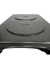Load image into Gallery viewer, 2 Pack SMOOTH Marble Double Griddles for ALL types of STOVES with Silicone Handles / 2 Comales LISOS para DOBLE parrilla GRUESOS de mármol, Apto para TODO tipo de ESTUFAS!!