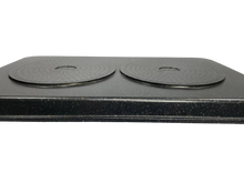 Load image into Gallery viewer, SMOOTH Griddle double burner FOR ALL TYPES OF STOVES / Comal LISO doble GRUESO de mármol con aluminio fundido Apto para TODO TIPO DE ESTUFAS