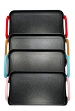 Load image into Gallery viewer, 1- SMOOTH Griddle double burner FOR ALL TYPES OF STOVES /1-Comal LISO doble GRUESO de mármol con aluminio fundido Apto para TODO TIPO DE ESTUFAS