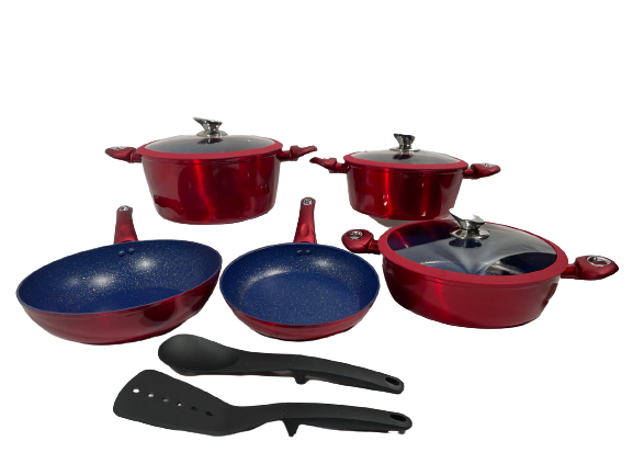 Barn Red Chef Stripe Pan Handle Set of 3 – DII Home Store