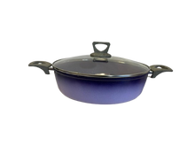 Cargar imagen en el visor de la galería, NEWARE PURPLE Terracotta BIGGER 12 Piece Cooking Set with Milk Cup/ Batería mas GRANDE de 12 piezas de Terracotta MORADO con POCILLO