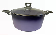 Cargar imagen en el visor de la galería, NEWARE bigger PURPLE Terracotta 10 Piece Cooking Set with GRIDDLE / Batería mas GRANDE de 10 piezas de Terracotta MORADO con COMAL