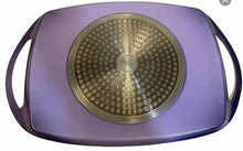 Cargar imagen en el visor de la galería, NEWARE bigger PURPLE Terracotta 10 Piece Cooking Set with GRIDDLE / Batería mas GRANDE de 10 piezas de Terracotta MORADO con COMAL