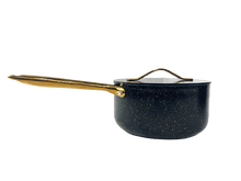 Load image into Gallery viewer, ROYAL black 8 piece cookware set/ Bateria de 8 piezas NEGRO royal