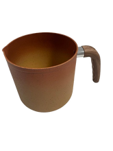 Cargar imagen en el visor de la galería, NEWARE Terracotta Milk Cup or warming cup/ Pocillo Para calentar de 6"