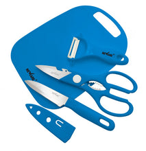 Cargar imagen en el visor de la galería, TRAVEL cutting BOARD knife SET/ JUEGO portátil de CUCHILLO y tabla