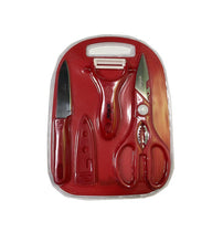 Cargar imagen en el visor de la galería, TRAVEL cutting BOARD knife SET/ JUEGO portátil de CUCHILLO y tabla
