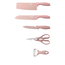 Load image into Gallery viewer, 7 Piece kitchen knife set/Juego de cuchillos de 7 piezas
