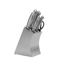 Cargar imagen en el visor de la galería, 8 Piece Professional STAINLESS STEEL Knife Set/juego de 8 piezas profesionales de ACERO INOXIDABLE