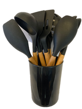Cargar imagen en el visor de la galería, Neware Silicon 12 Piece Kitchen Utensil Set/ Juego de 12 piezas  Utensilios de Siliconia para la cocina