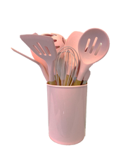 Cargar imagen en el visor de la galería, Neware Silicon 12 Piece Kitchen Utensil Set/ Juego de 12 piezas  Utensilios de Siliconia para la cocina