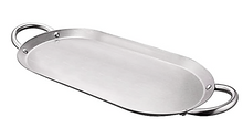 Load image into Gallery viewer, Neware Stainless Steel 22"X13" (56cmX33cm) Oval Griddle/ Comal Ovalado de Acero Inoxidable de 22"X13" (56cmX33cm)