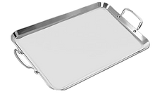 Load image into Gallery viewer, Neware Stainless Steel 23"X13" (58cmX33cm) RECTANGLE Griddle/ Comal RECTANGULAR de Acero Inoxidable de 23"X13" (58cmX33cm)