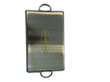 Load image into Gallery viewer, Neware Stainless Steel 23"X13" (58cmX33cm) RECTANGLE Griddle/ Comal RECTANGULAR de Acero Inoxidable de 23"X13" (58cmX33cm)