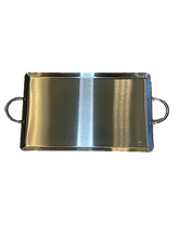 Load image into Gallery viewer, Neware Stainless Steel 23"X13" (58cmX33cm) RECTANGLE Griddle/ Comal RECTANGULAR de Acero Inoxidable de 23"X13" (58cmX33cm)