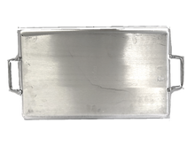 Cargar imagen en el visor de la galería, Neware 19" x 11.5" Nonstick BASIC Double Griddle/ Comal SENCILLO para doble parrilla NO apto para TODO estufas ELECTRICAS
