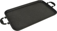 Cargar imagen en el visor de la galería, NEWARE Cast Aluminum Marble Double Griddle 19"x11.5" 2 pack Only for GAS stove/Juego de 2 COMALES doble de mármol de aluminio fundido NO apta para estufas ELECTRICAS solo estufas de GAS