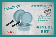 Load image into Gallery viewer, JADECOOK 4 piece cookware SET- Bateria de 4 piezas de JADE