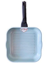 Load image into Gallery viewer, JADECOOK 11"/28cm square GRILL pan - Sarten cuadrado de 11" JADE