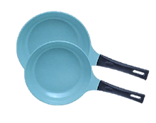 Cargar imagen en el visor de la galería, JADECOOK 3 piece cookware SET (2 fry 1 square)- bateria de 3 piezas de JADE