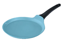 Cargar imagen en el visor de la galería, Combo 3 piece Jade Cook Round Griddle 10", Fry Pan 9.5" and Milk Pot 6"/ Combo de 3 piezas de Jade Cook Comal Redondo, Sartén y Pocillo