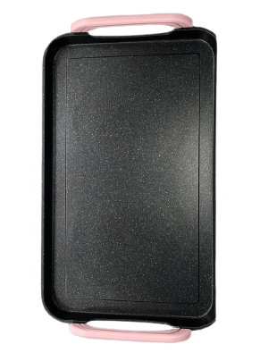 Neware Marble Flat Griddle for Two Burners