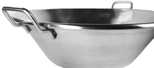 Load image into Gallery viewer, SMALL WIDE Stainless Steel Deep Fryer Pot WOK 22&quot;/ CAZO CHICO ANCHO de Acero Inoxidable 22&quot;
