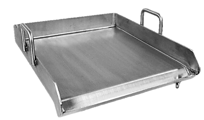 Stainless Steel Single Burner Griddle Flat Top Grill for outdoor burners/Parrilla de acero inoxidable para 1 quemador para estufas de afuera