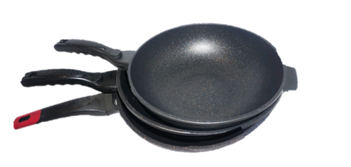 Non-stick Marble Wok