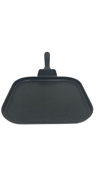 11" MARBLE Nonstick Square Griddle - 2 Pack for all types of stoves /Paquete de 2 COMALES cuadrados de MARMOL para TODO tipo de estufas