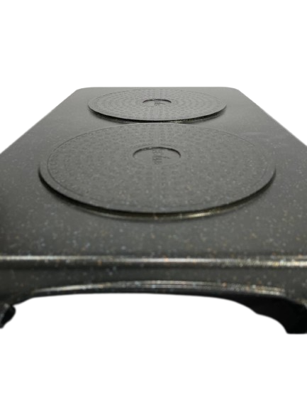 2 Pack SMOOTH Marble Double Griddles for ALL types of STOVES with Silicone Handles / 2 Comales LISOS para DOBLE parrilla GRUESOS de mármol, Apto para TODO tipo de ESTUFAS!!
