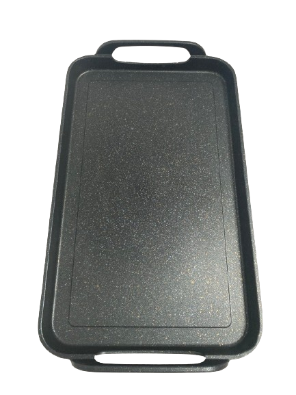 Set of 2 Marble Griddles – Flat and Grill