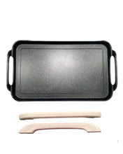 Load image into Gallery viewer, SMOOTH Griddle double burner FOR ALL TYPES OF STOVES / Comal LISO doble GRUESO de mármol con aluminio fundido Apto para TODO TIPO DE ESTUFAS
