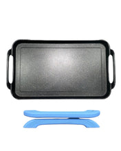 Load image into Gallery viewer, SMOOTH Griddle double burner FOR ALL TYPES OF STOVES / Comal LISO doble GRUESO de mármol con aluminio fundido Apto para TODO TIPO DE ESTUFAS
