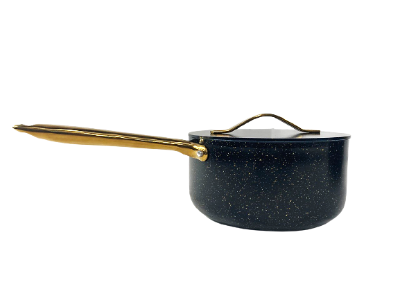 ROYAL black 8 piece cookware set/ Bateria de 8 piezas NEGRO royal