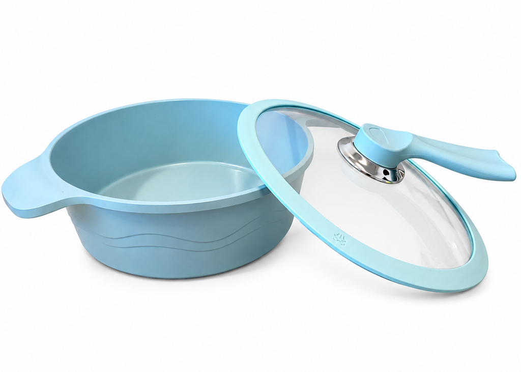 Cacerola Antiadherente JADECOOK de 9.5" con Tapa