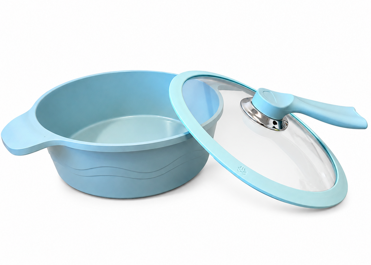 Cacerola Antiadherente JADECOOK de 9.5" con Tapa