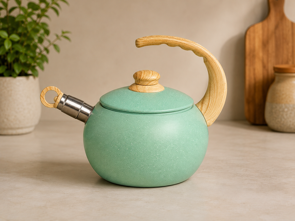 Tea Kettle Mint/Tetera de Cerámica Menta
