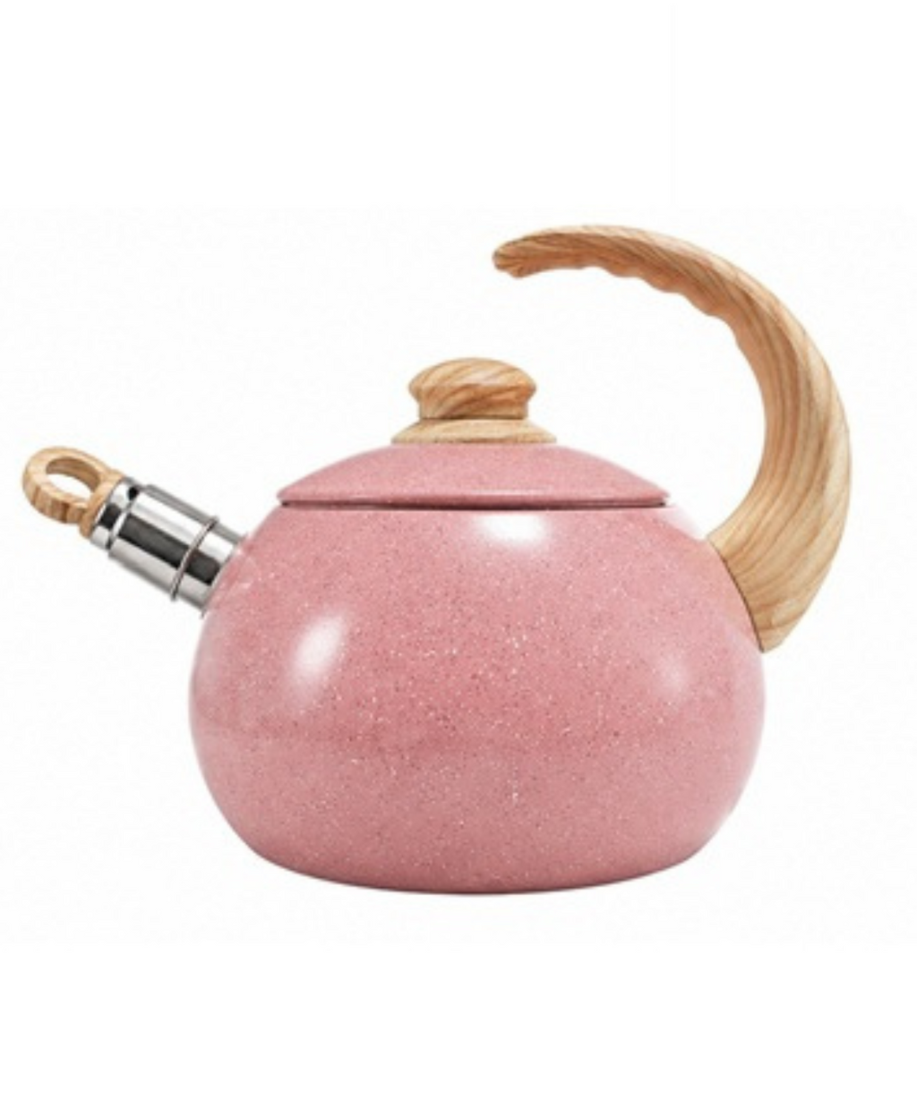 Tetera de Cerámica Rosa/Ceramic Tea Kettle Pink