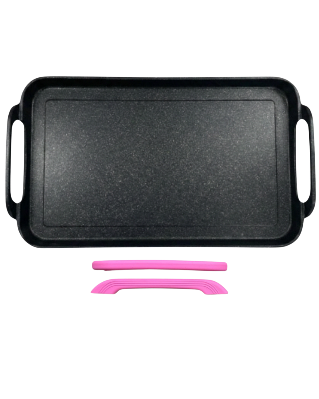 Neware Marble Flat Griddle for Two Burners