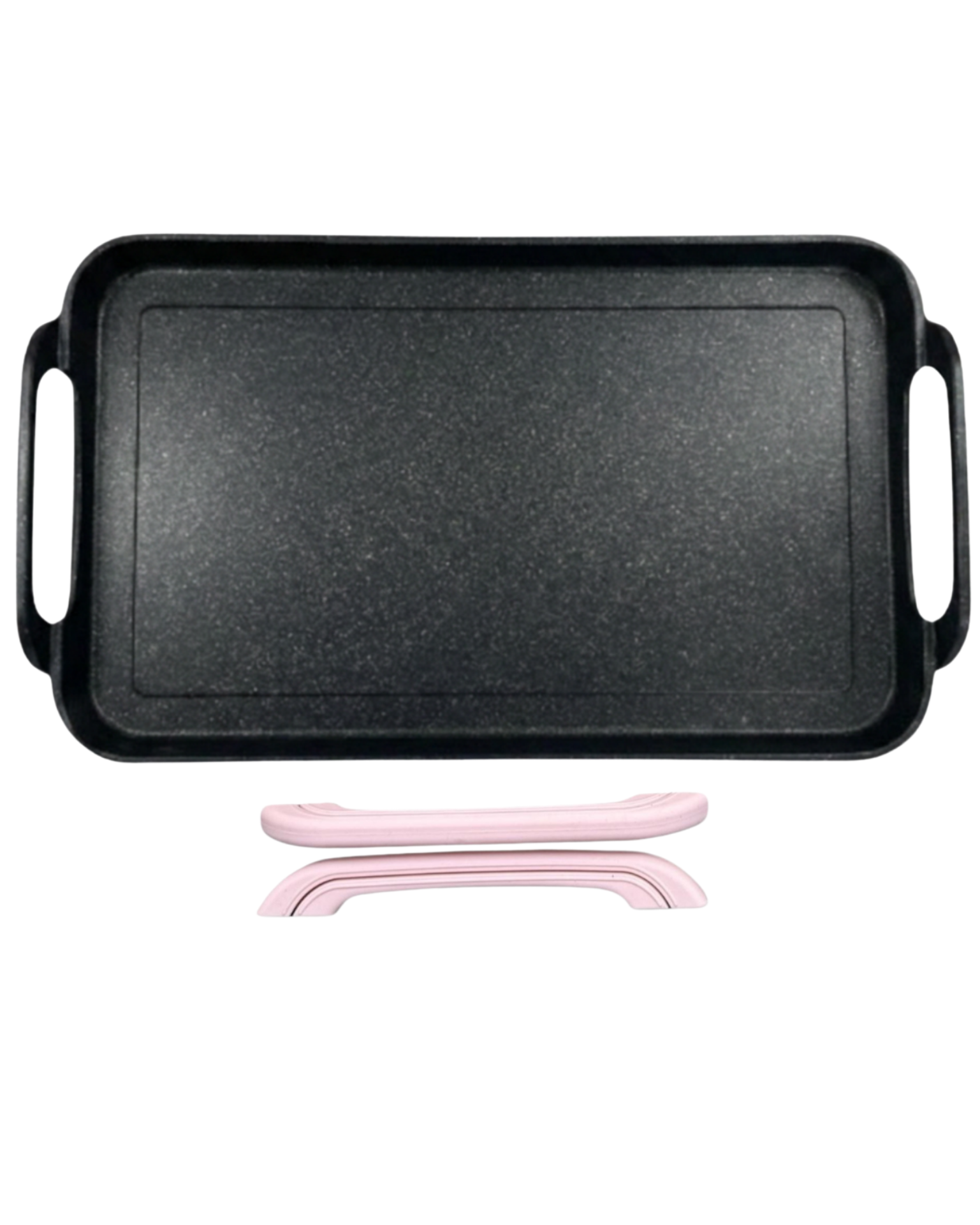 Neware Marble Flat Griddle for Two Burners