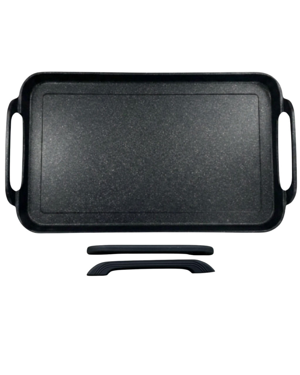 Neware Marble Flat Griddle for Two Burners