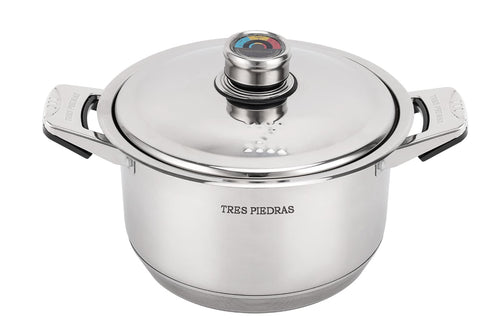 Three Stones 16-Piece Stainless Steel Cookware Set