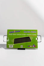 Load image into Gallery viewer, Neware 2 pack combo Square &amp; Rectangular Griddle Basic-  /Paquete de 2 COMALES cuadrados y rectangular antiadherentes SENCILLOS NO apto para estufas ELECTRICAS
