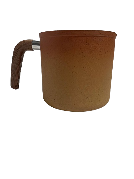 NEWARE Terracotta Milk Cup or warming cup/ Pocillo Para calentar de 6"
