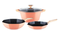 Combo OCTAGON 4 piece Cookware set / Combo de Octagon de 4 piezas