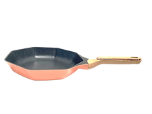 Cargar imagen en el visor de la galería, Combo CORAL OCTAGON 4 piece Cookware set with griddle/ Combo de la BATERIA de 4 piezas de CORAL OCTOGAN y comal GRATIS!
