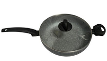 Cargar imagen en el visor de la galería, Neware LAVA stone 11&quot;/28cm DEEP Frying pan/ SARTEN hondo de 11&quot; para freir de piedra de LAVA
